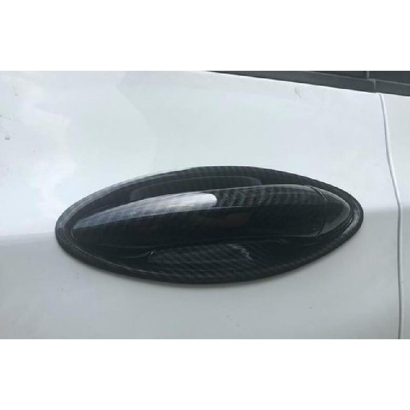 For Chevrolet Cruze 16-19 Carbon Fiber Car Outside Door Handle Cover Trim 8PCS