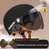 GUAIKEAI Breathable Commuter Half Helmet with Sun Visor
