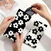 Floral Print Glasses Bag Waterproof Sunglasses Pouch Korean Style Eyewear Storage Bag  For Women