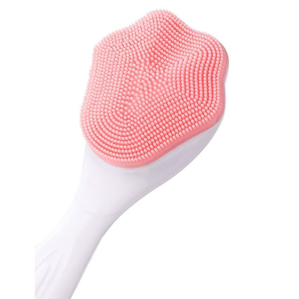 Silicone Silica Gel Facial Brush Soft Facial Face Scrubber Brush Hand Wash Brush