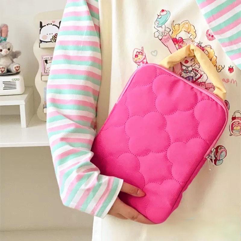 

Girl love 11 inch for iPadpro tablet case macbook liner bag 14 inch laptop Small: 8-13 inches розовый