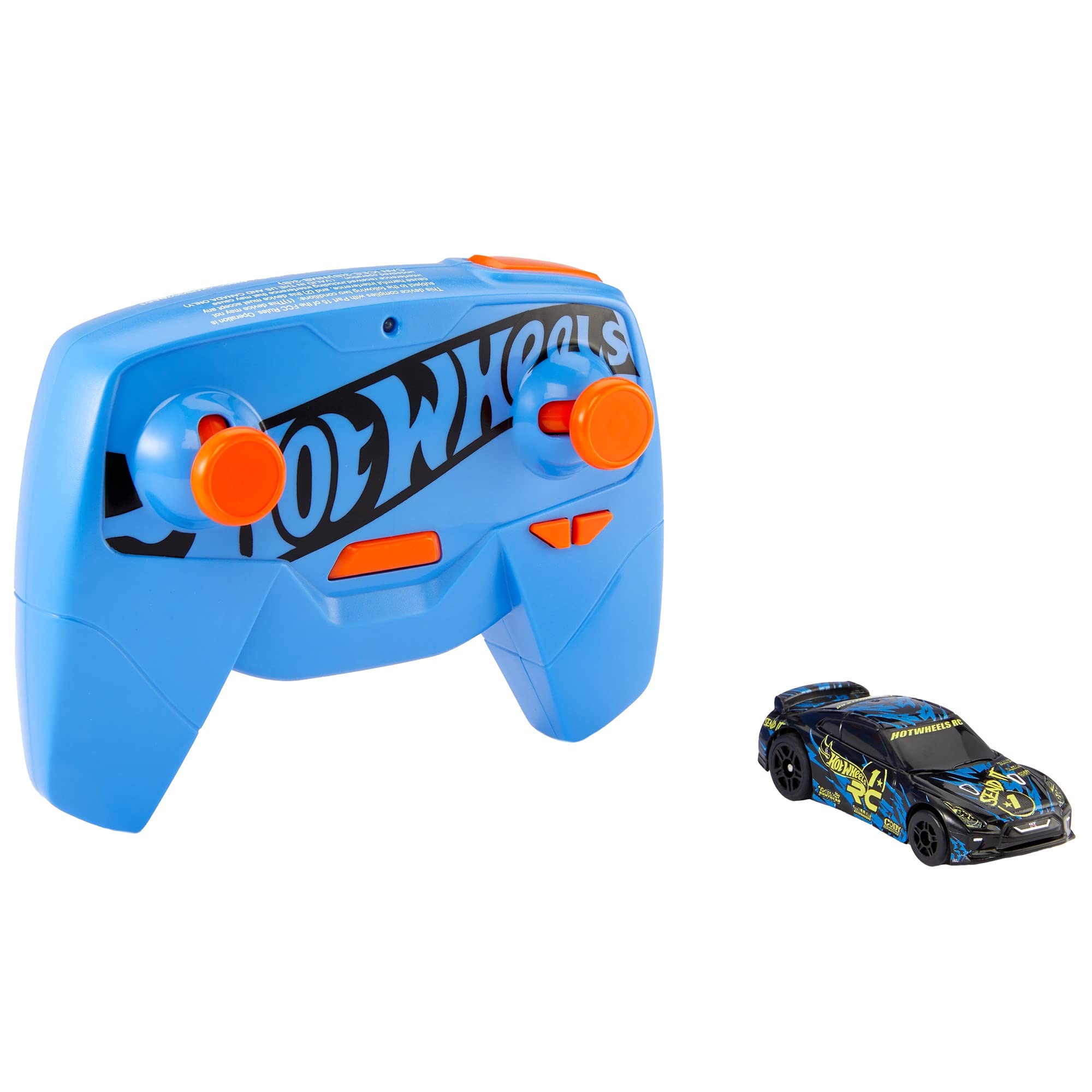 

Hot Wheels RC NISSAN GWB72 164 – 17 GT-R(R35) Темно-синій