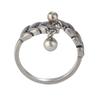 1pcs Wheat Tassel Ring, Artistic Retro Open Index Finger Ring, Simple And Fashionable Niche Design Ring