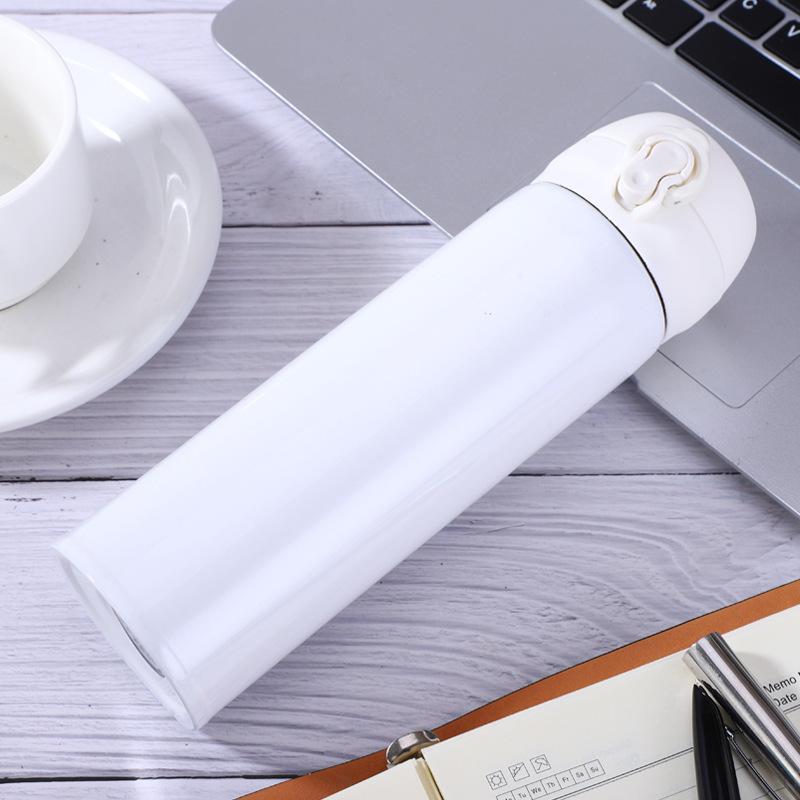 Thermos Cup 500ml Vacuum Flasks Portable Stainless Steel Thermos Cup Water Bottle Travel Tea Mug Office Thermos Cup