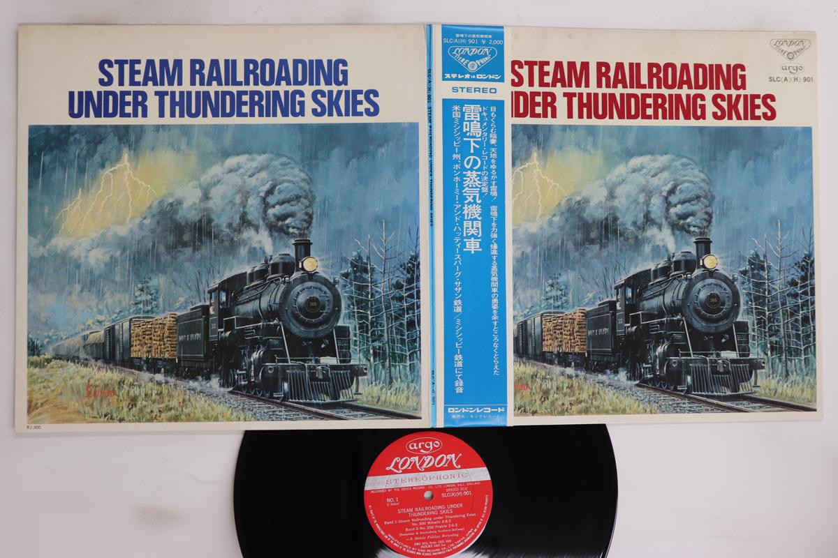 

LP Record VARIOUS - Steam locomotive under thunder SLCAH901 LONDON STEREO P 1971 Japan Obi Sound Effects & Nature Used