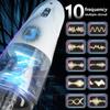 Automatic Male Silicone Vagina Rotation Masturbator Cup Real Pussy Blowjob Pocket Adult for Men Mastubation Sex Machines Toy