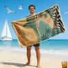 1PC Rio De Janeiro Brazil Beach Charm Bath Towel for Swimming Camping Travel