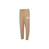 Geborduurd Logo Trekkoord Gebreide Joggingbroek met Fleece Voering Heren Broeken Khaki DQ7469-201