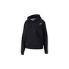Sweatshirts Women's Black Hooded Moderate Regular 597447-01