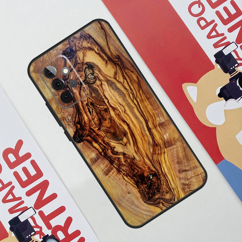 Oak Wood Texture Pattern Case For Samsung Galaxy A36 A35 A55 A06 A16 A26 A56 A53 A32 A52 A33 A13 A14 A34 A54 A17 A15
