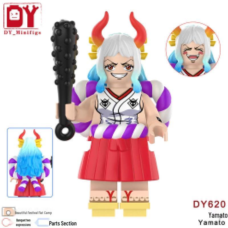 Pirate Anime Series DY601-DY661 Educational Building Block Minifigures Toy for Boys