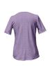 2025 Summer European & American Square Neck Eyelet Jacquard Short Sleeve Women's Top