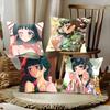 Maomao Animation The Apothecary Diaries Pillow Case Fashion Square Pillowcase Bedroom Sofa Room Ins Decoration Leisure