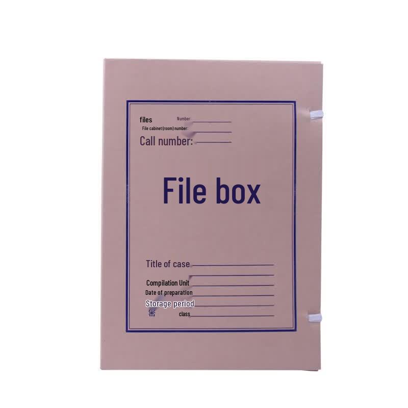 Yongtai Acid-Free Kraft File Box