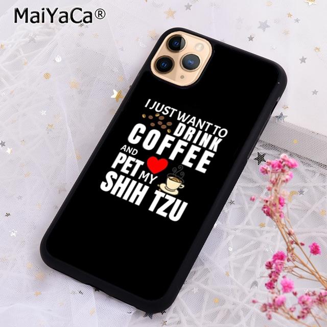 

i love Shih Tzu puppy dog Phone Case For iPhone 17 Air 16 pro max 15 14 plus 12 13 Shell Cover coque iPhone 11pro