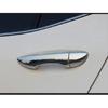 For Toyota Corolla LHD 2014 2015 2016 2017 2018 ABS Chrome Carbon Fiber Black DOOR HANDLE COVER TRIMS CAR STYLING ACCESSORIES