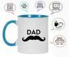 Inkdotpot Dad 11oz Ceramic  Coffee Mug Novelty Gift For Daddy Father  S Day Gift