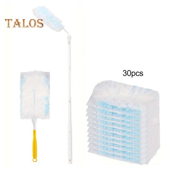 1 Set Expandable Duster Starter Kit 180/360 Duster Kit Handle Washable Mini Cleaning Duster Head Set Ceiling Fan Dust Remover