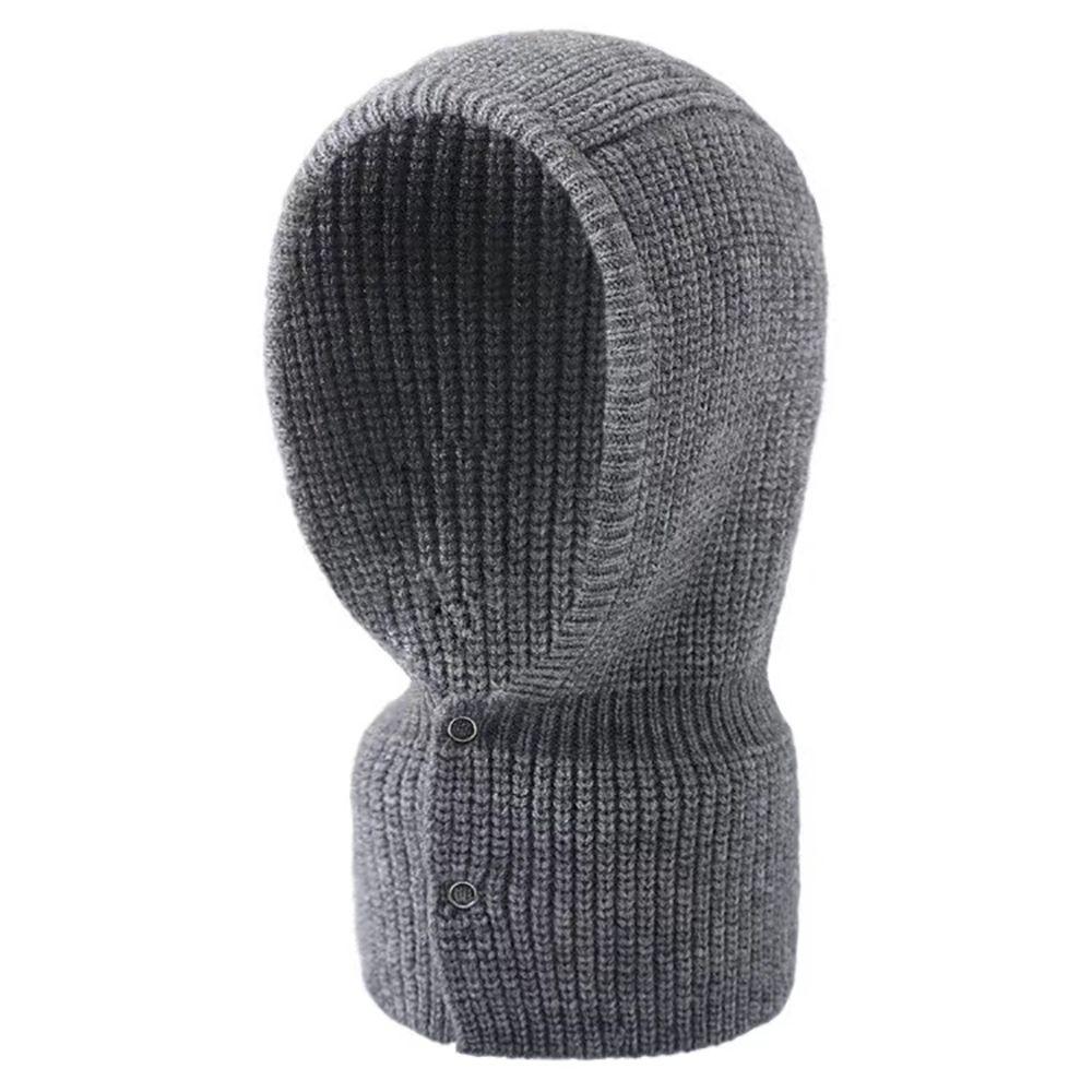 Ear Protection Scarf Outdoor Bonnet Hat Women Winter Cap Pullover Cap Beanies Hat Knitted Hats
