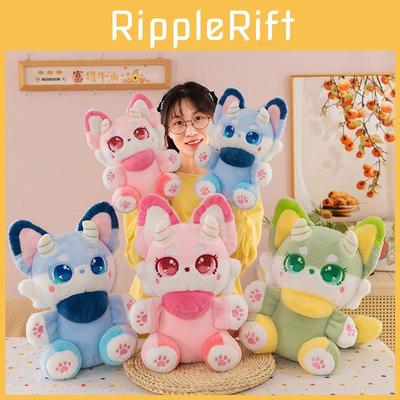 Süßes Dämonenfuchs Plüschtier Tier Stoffpuppe Mit PP-Baumwollfüllung Für Mädchen Schlafzimmer Dekor