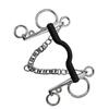Reliable Horse Bit with Curb Hooks Chain Harness for Effective Training