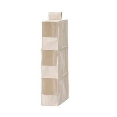 MUJI Accessory 15cm Wide X 35cm Deep X 70cm Polyester Clothing Storage Box Holder, High, Linen, 12373254, Case,