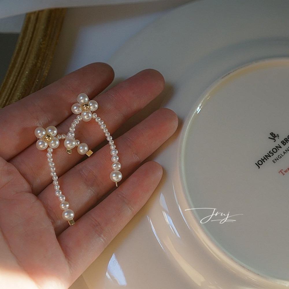 Cercei cu perle Cercei de damă de înaltă calitate