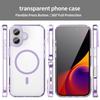 iPhone 16 Plus Clear Phone Case,Non-Yellowing Magnetic Phone Case for iPhone 16 Plus