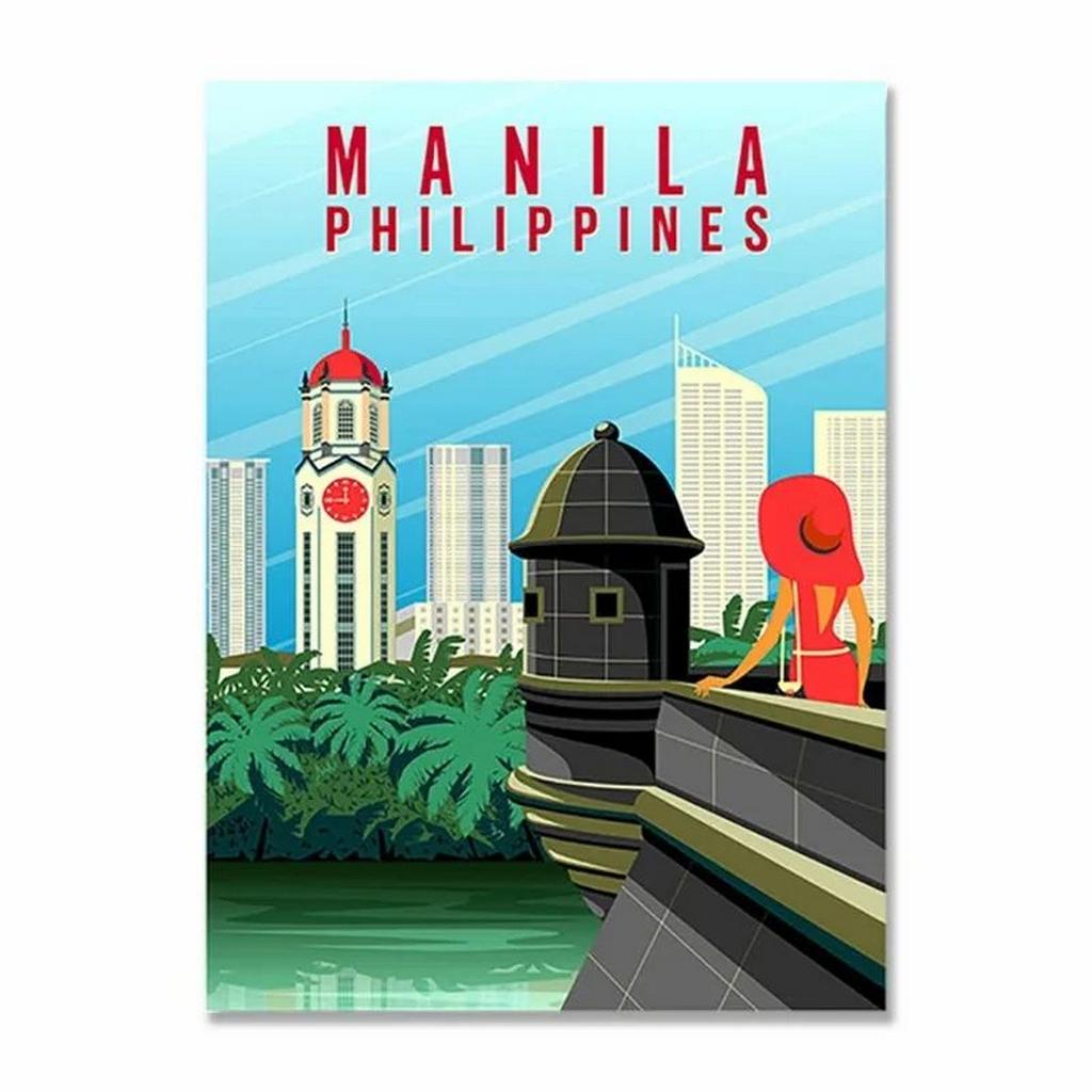 Metal Tin Signs Cappadocia Dubai Wall Decoration Plaque Vintage Art Poster Iron Painting for Man Cave Home Cafe Garden Club Bar