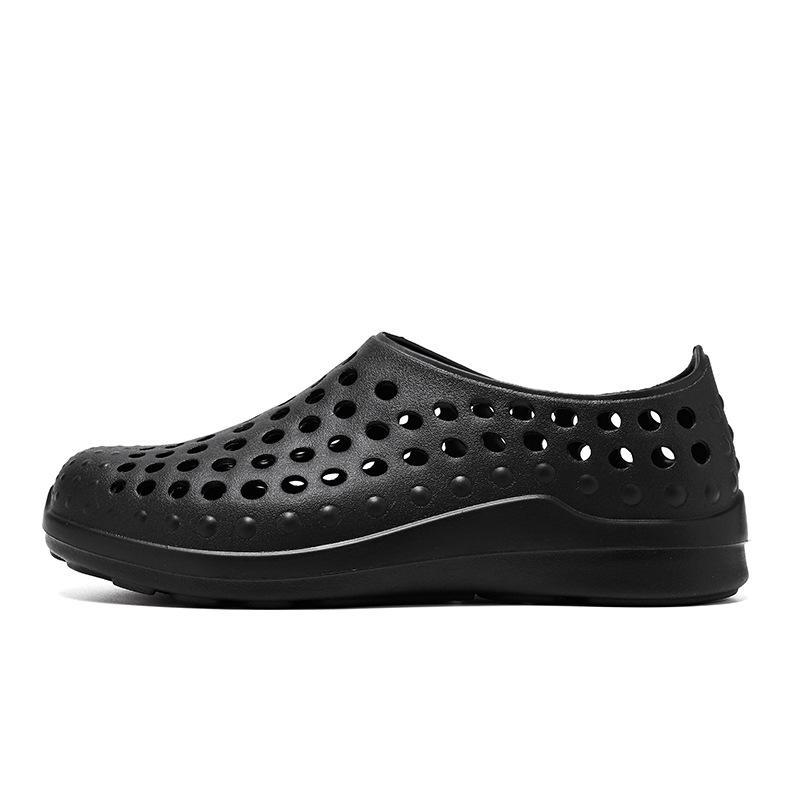 Large size men's and women's shoes casual fashion outdoor sports hole shoes non-slip beach shoes spring and summer versatile sandals