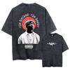 Rapper Tupac 2pac All Eyez On Me Cross Vintage Washed T Shirt Men Hip Hop Fashion Retro Tshirt Mens Casual Oversized Tshirts