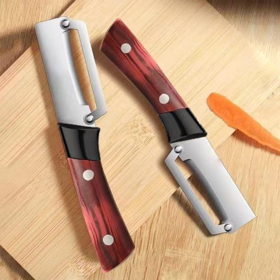 Yousheng Vegetable Peeler with Comfortable Non-Slip Handle, Labor-Saving Sharp Blade Fruit Peeler for Thick-Skinned Fruits And Vegetables,