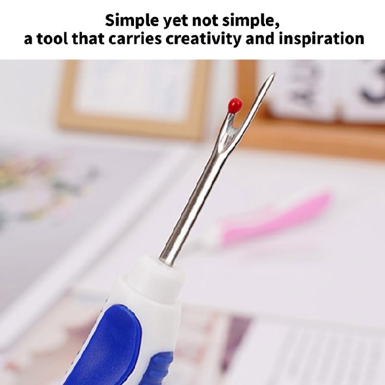2 Pcs Silicone Wire Remover Seam Rippers Easy to Use Thread Remover Tool Practical Sewing Tool for Crafting