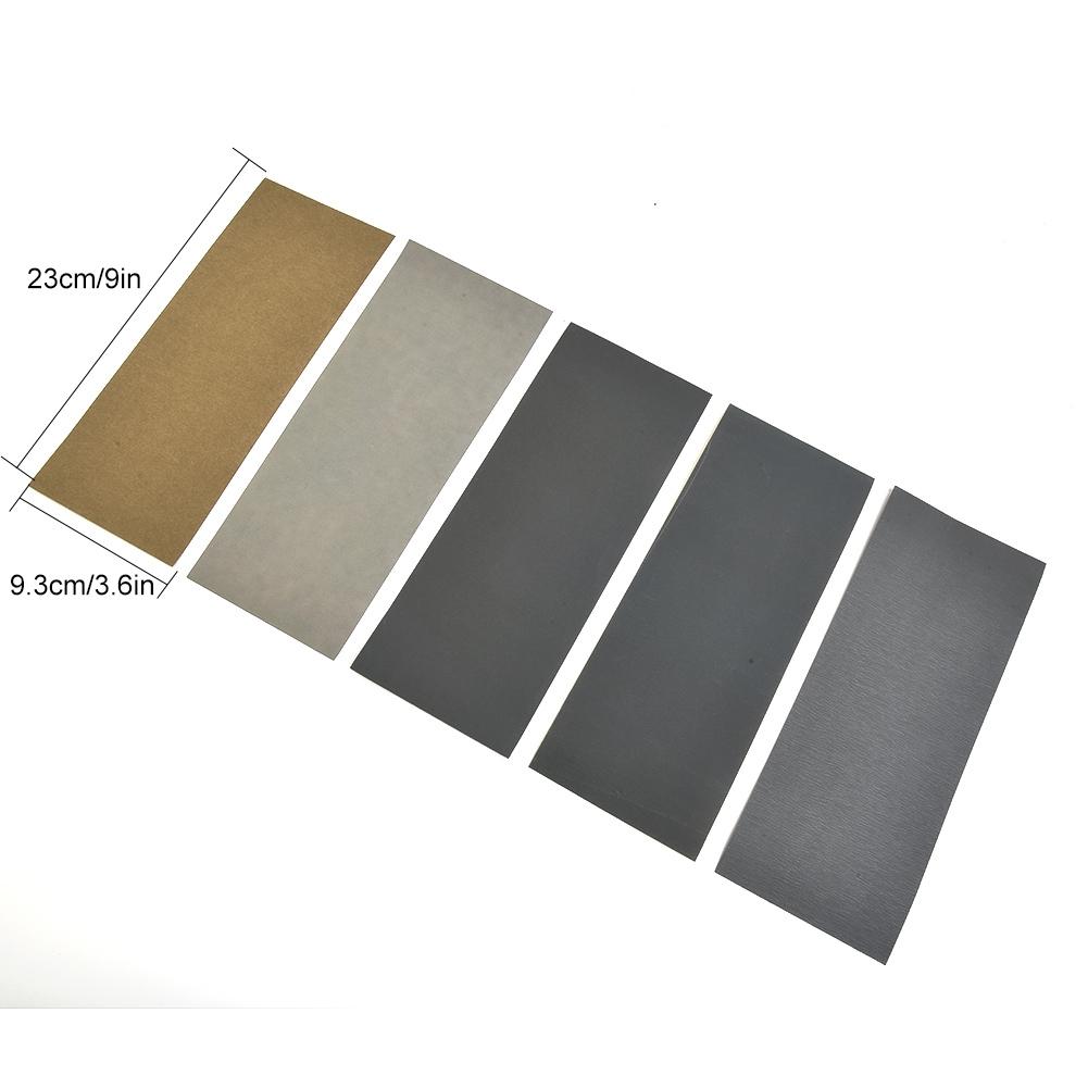 Sandpaper Sanding Paper 2000/2500/3000/5000/7000 Grit 5pcs