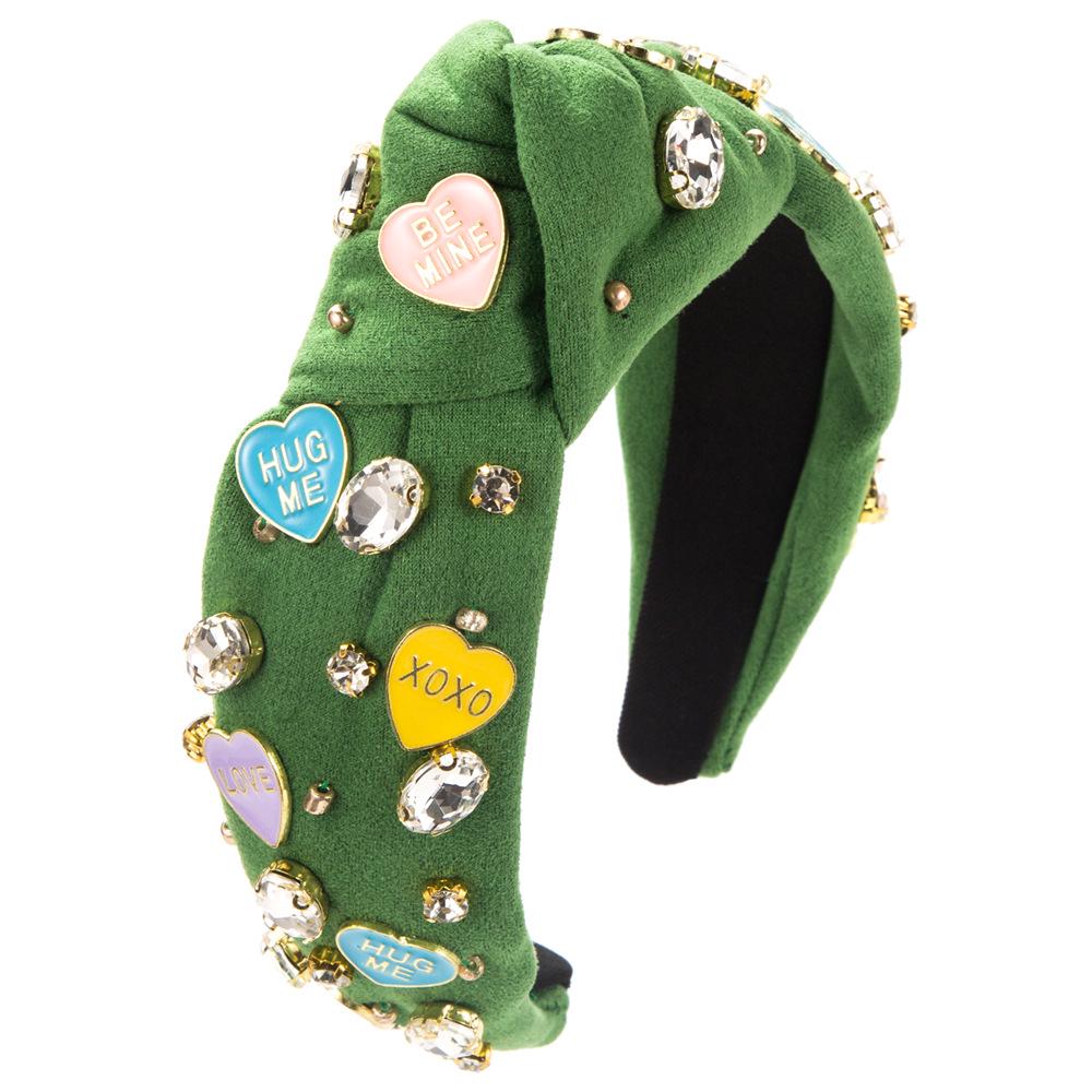 High-Quality Valentine's Day Skull & Love Letter Headband