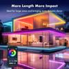 Bluetooth Control Party Decoration Lamp IP67 Waterproof Lexible Ribbon Rope Light RGB LED Neon Strip Light