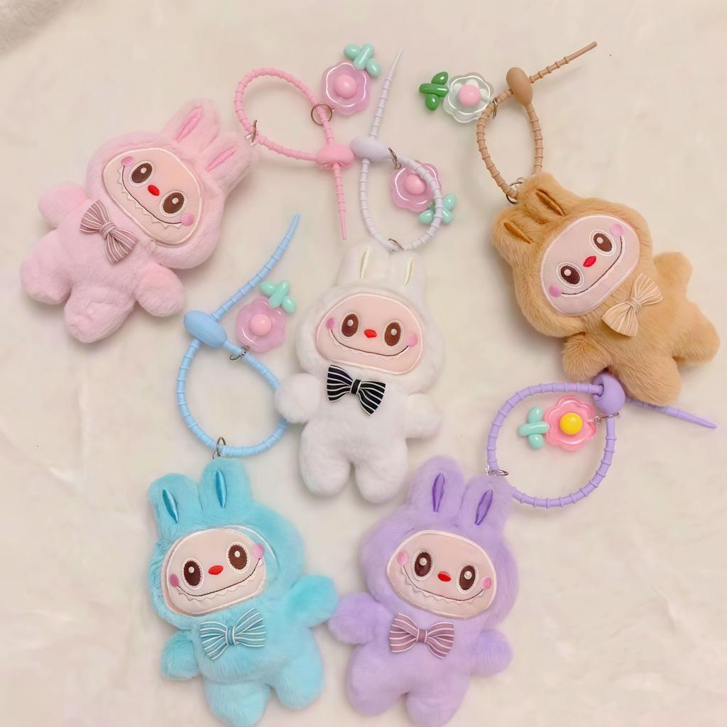 Versatile Ragdoll Creative Backpack Pendant Rope Bag Pendant Plush Keychain