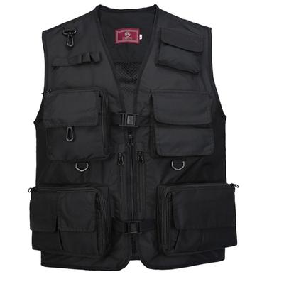 Giacca da pesca Gilet in rete ad asciugatura rapida Gilet in rete multitasche Gilet da esterno Gilet in rete estivo multitasche