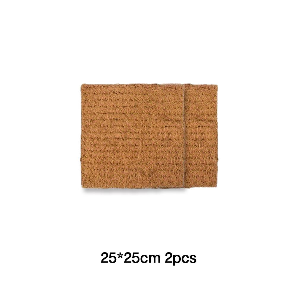 25cm/30cm Coconut Fiber Chicken Nesting Pad Washable Hen Nest Mat Thick Shock Absorbing Soft Egg Laying Mat for Poultry Coop Nesting Box