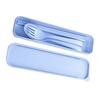 Reusable Travel Utensils Set with Case Portable Chopstick Fork Spoon Tableware Eco Friendly Cutlery Picnic Camping Utensils