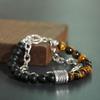 Retro Beaded Bracelet Iron Chain Bracelet Men's Bracelet