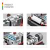 Non-Toxic 413Pcs Type 726 Lcac Craft Building Blocks Military Model Children Toys Warship Carrier Cruiser Ornaments Small Particle Assemble Toy