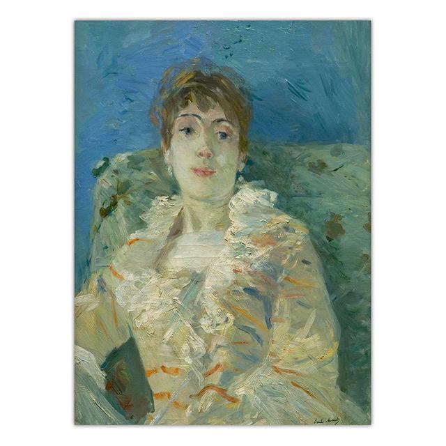 Oil Painting On Canvas Vintage Home Decoration Print Art Wall Pictures Poster Printings Paintings A Woman with An No Frame