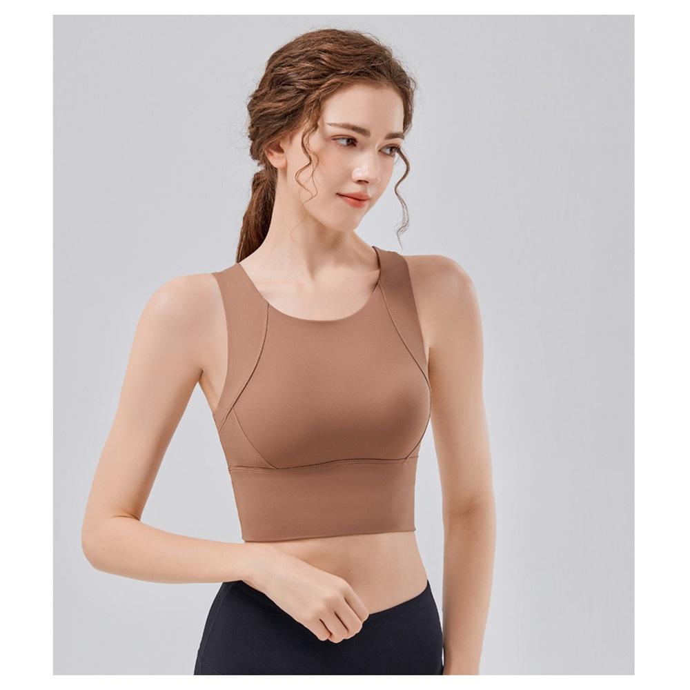 High-intensity Summer Sports Tennis Yoga Underwear, Shock-absorbing, Fitness And Running One-piece Fixed Chest Pad, A Bestseller