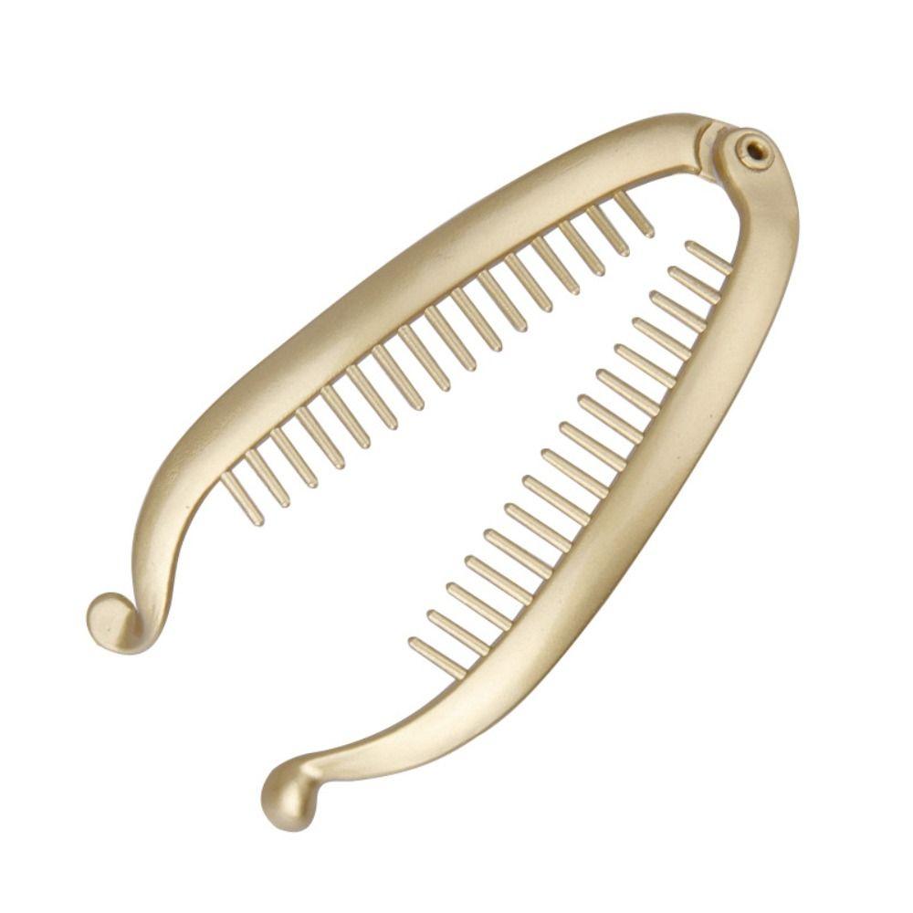 Fashion Banana Clip Hairpins Barrettes Headwear Hair Claws Clips Fish Shaped Hairpin  Women