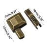 Zipper Repair Kits for Clothing Jackets Purses Luggage Backpacks Tents Sleep Bags Zipper Latch Sliders Retainer Size #5