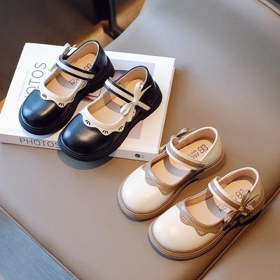 Girls' Princess Shoes Spring and Autumn New Collection Women's Small Leather Shoes Fashion Versatile High End Single Shoes