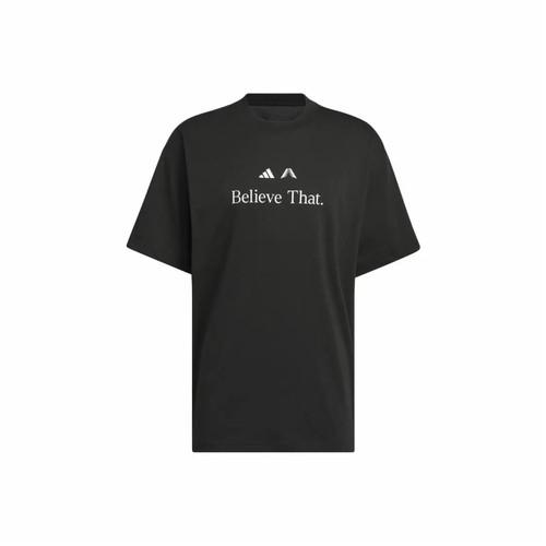 adidas ANTHONY EDWARDS Series BASKETBALL BELIEVE THAT T-shirt Unisex Black M чёрный