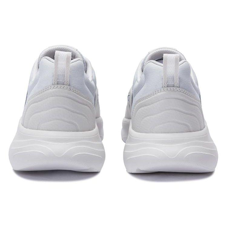 Anta Trendy Versatile Shock Absorbing Wear Resistant Low Top Casual Shoes Men sneaker Gray White 112518814R-2