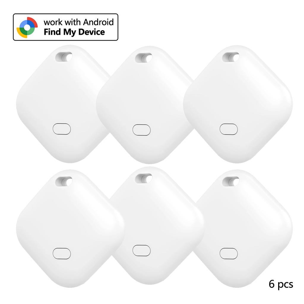 Mini GPS Tracker Tag for Android System Google Find My Device Portable Locator Key Bag Anti-Lost Smart Bluetooth Tracker